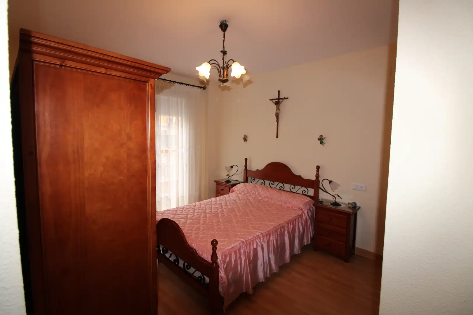 Bedroom of Flat for sale in Huelva  with Air Conditioner, Heating and Furnished