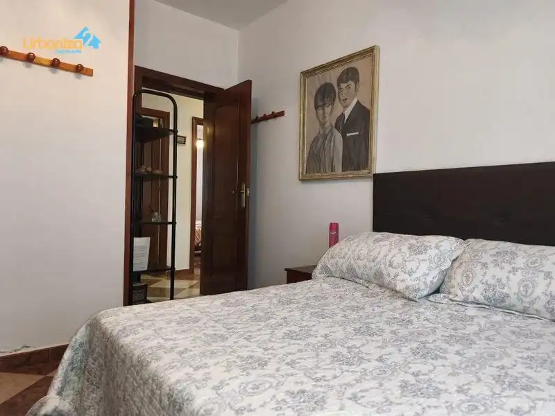 Schlafzimmer von Country house zum Verkauf in Villanueva del Fresno mit Klimaanlage und Alarm