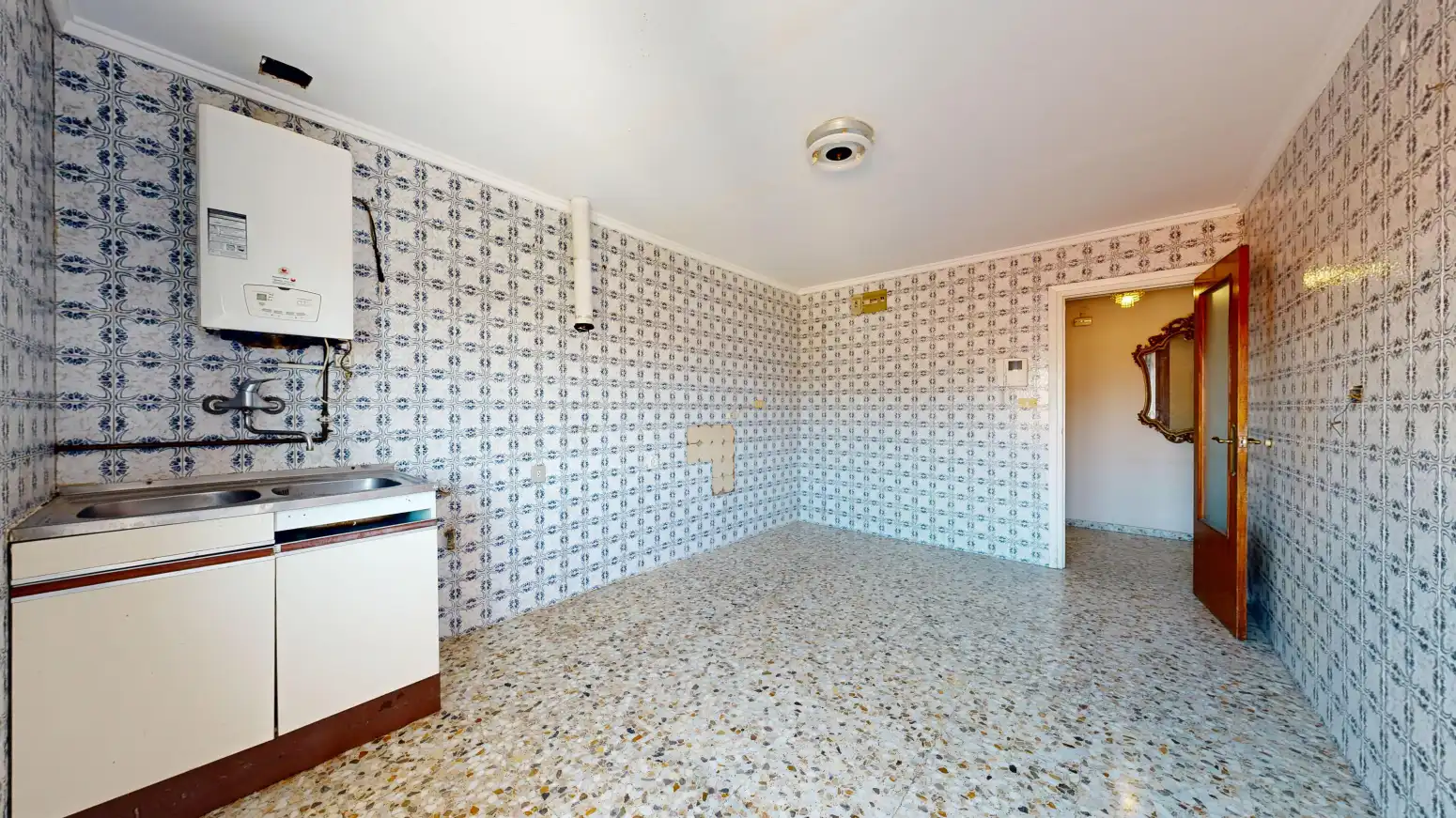 Kitchen of Flat for sale in Tafalla  with Heating and Balcony