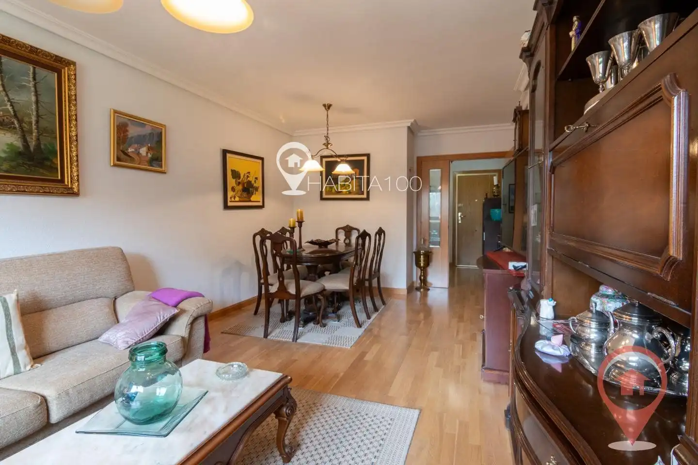 Living room of Flat for sale in Cuenca  with Heating and Storage room