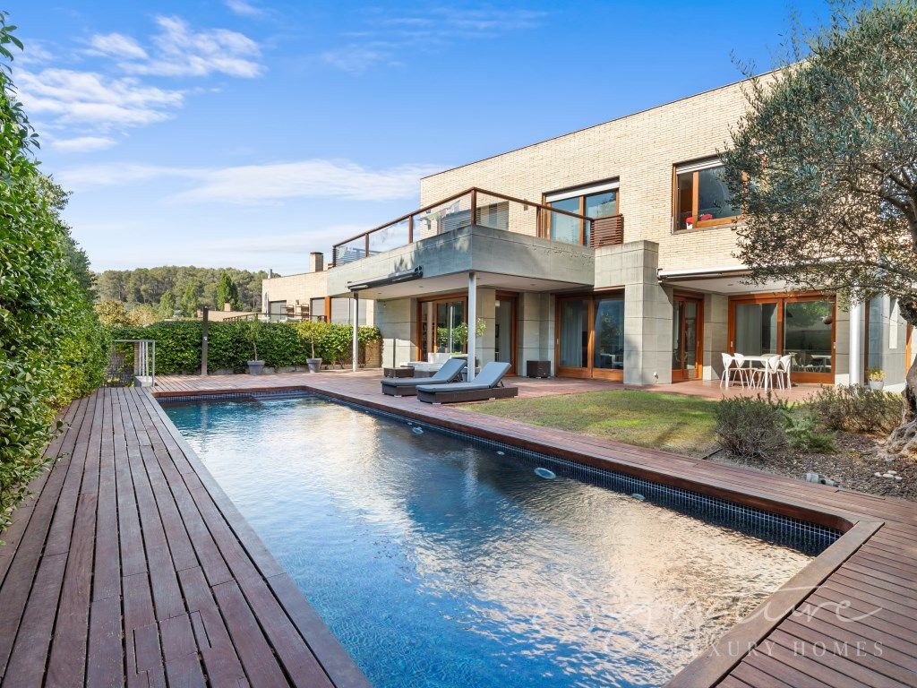 Piscina de Casa o chalet en venta en Sant Cugat del Vallès con Aire acondicionado, Jardín privado y Terraza