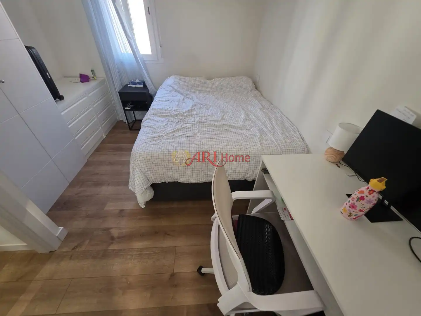 Bedroom of Flat for rent in Madrid  with Air Conditioner, Heating and Furnished