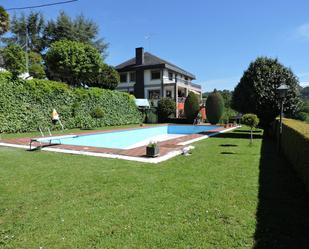 Swimming pool of House or chalet for sale in Lugo Capital  with Private garden, Parquet flooring and Terrace