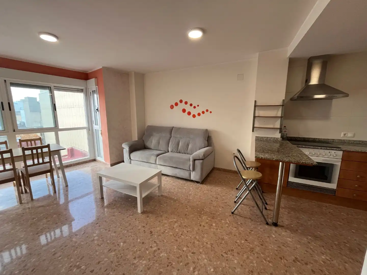 Sala d'estar de Pis de lloguer en Llombai