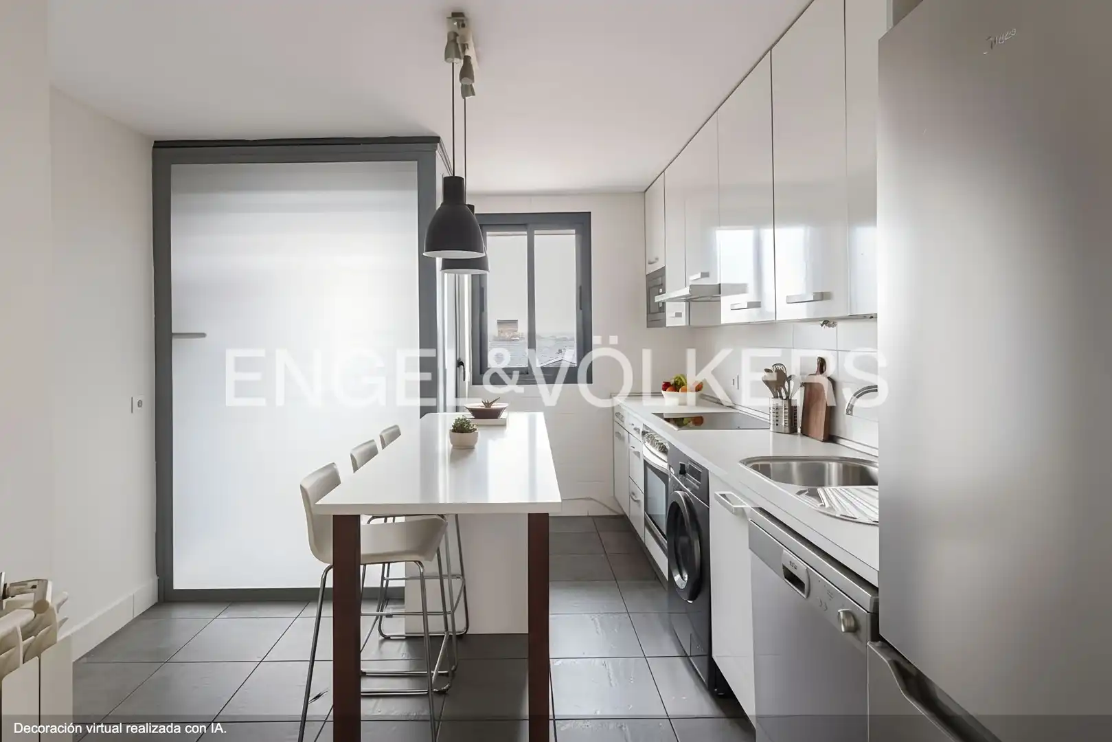 Kitchen of Attic for sale in Boadilla del Monte  with Air Conditioner, Heating and Terrace