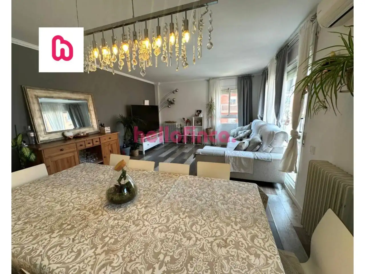 Sala de estar de Piso en venta en Martorell con Aire acondicionado, Calefacción y Parquet