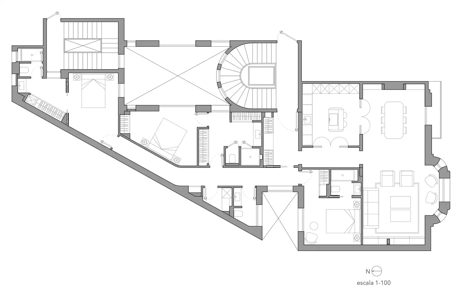 Apartments for sale in Madrid  with Air Conditioner, Heating and Terrace