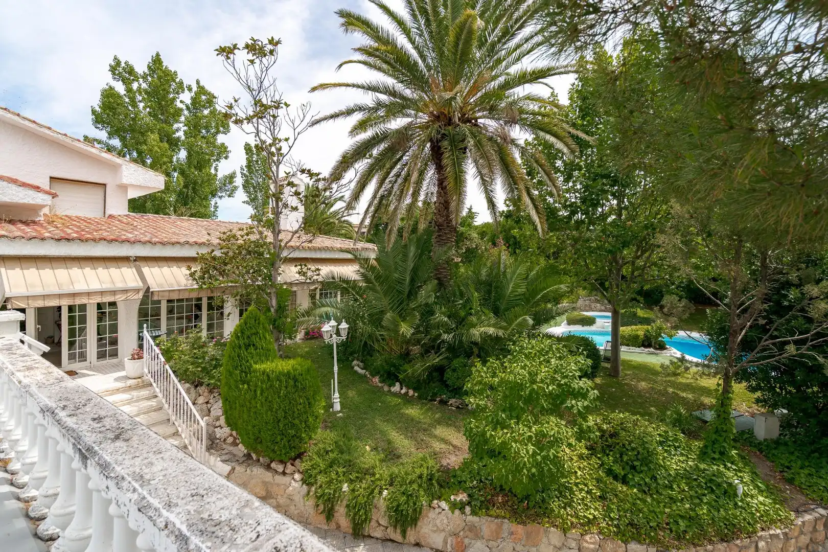 Jardín de Casa o chalet en venta en Algete con Aire acondicionado, Jardín privado y Terraza