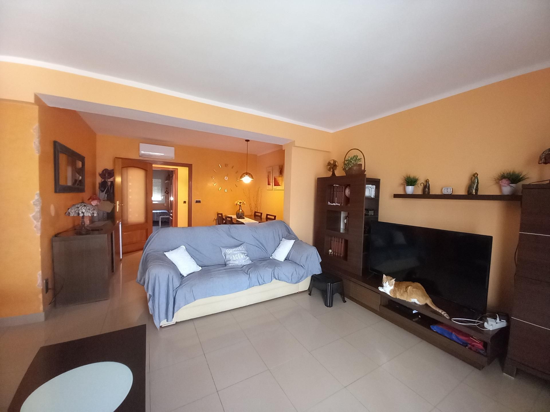 Sala de estar de Piso en venta en Mataró con Aire acondicionado, Calefacción y Balcón