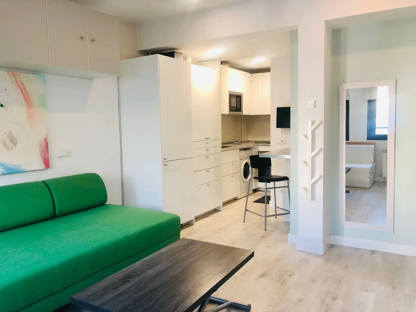 Kitchen of Study for sale in Madrid  with Air Conditioner, Heating and Furnished