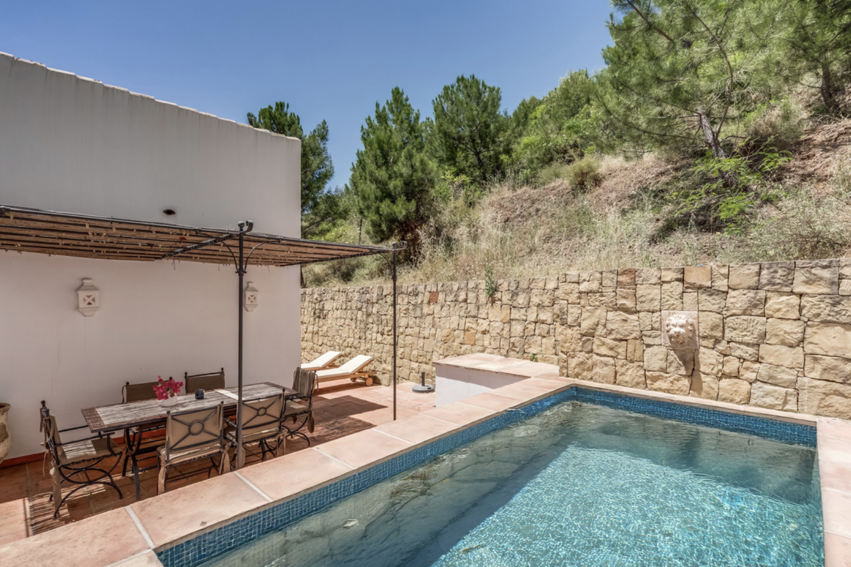 Piscina de Planta baixa en venda en Benahavís amb Aire condicionat, Terrassa i Piscina