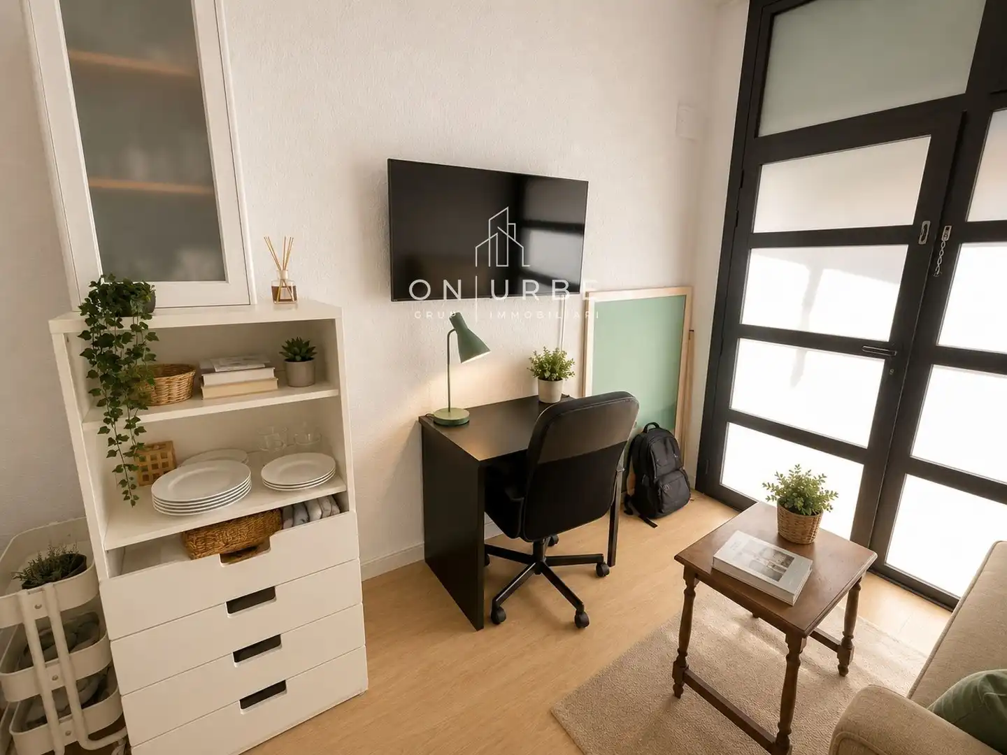 Dormitori de Local en venda en Barcelona amb Aire condicionat, Parquet i Moblat