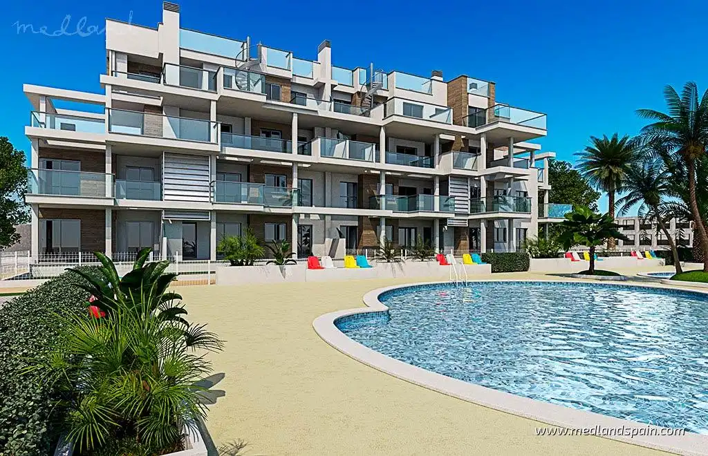 Mini appartamento con piscina in vendita a Las Marinas / Les Marines, imagen 2