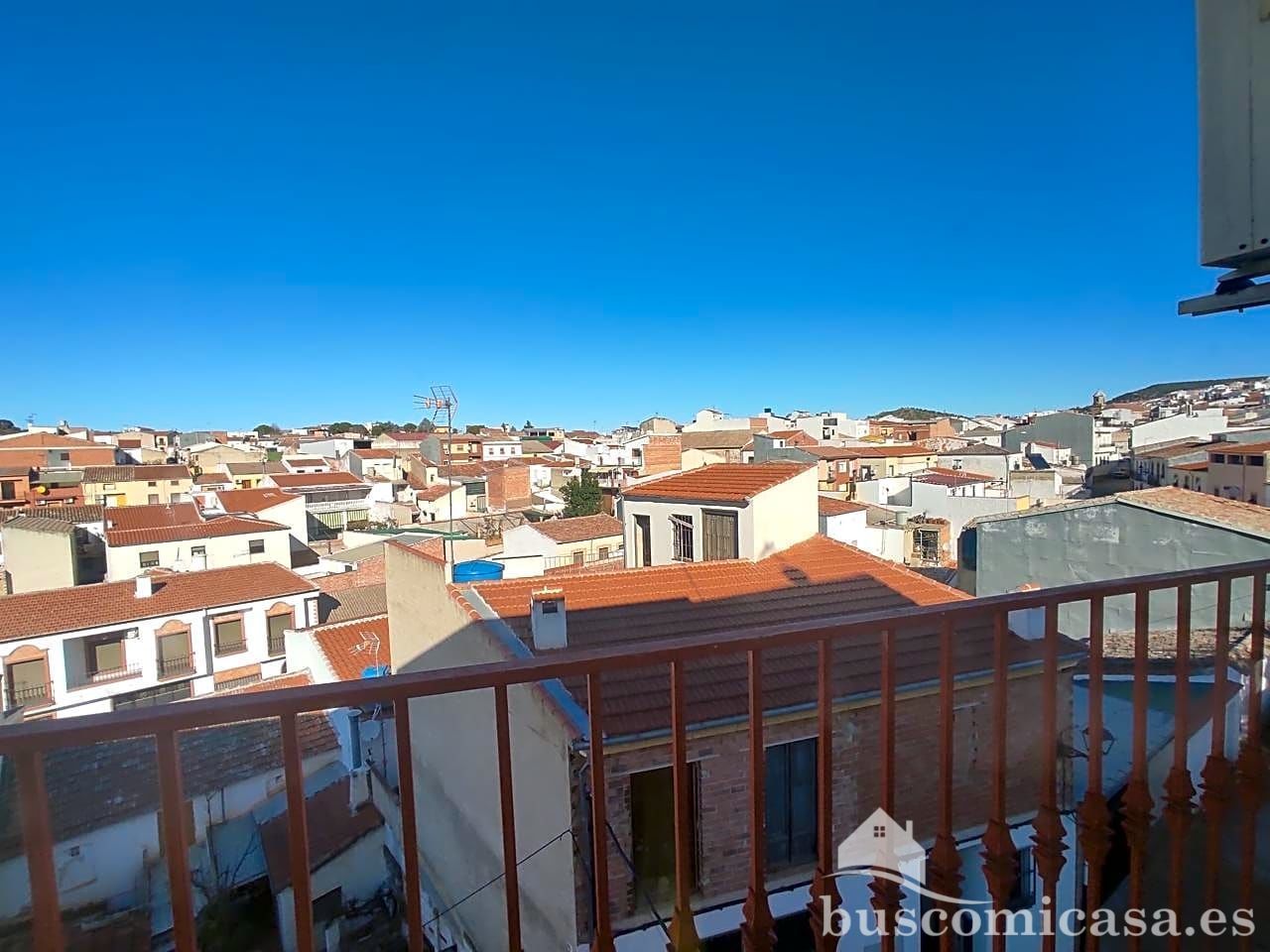 Vista exterior de Pis en venda en Navas de San Juan amb Aire condicionat, Traster i Balcó