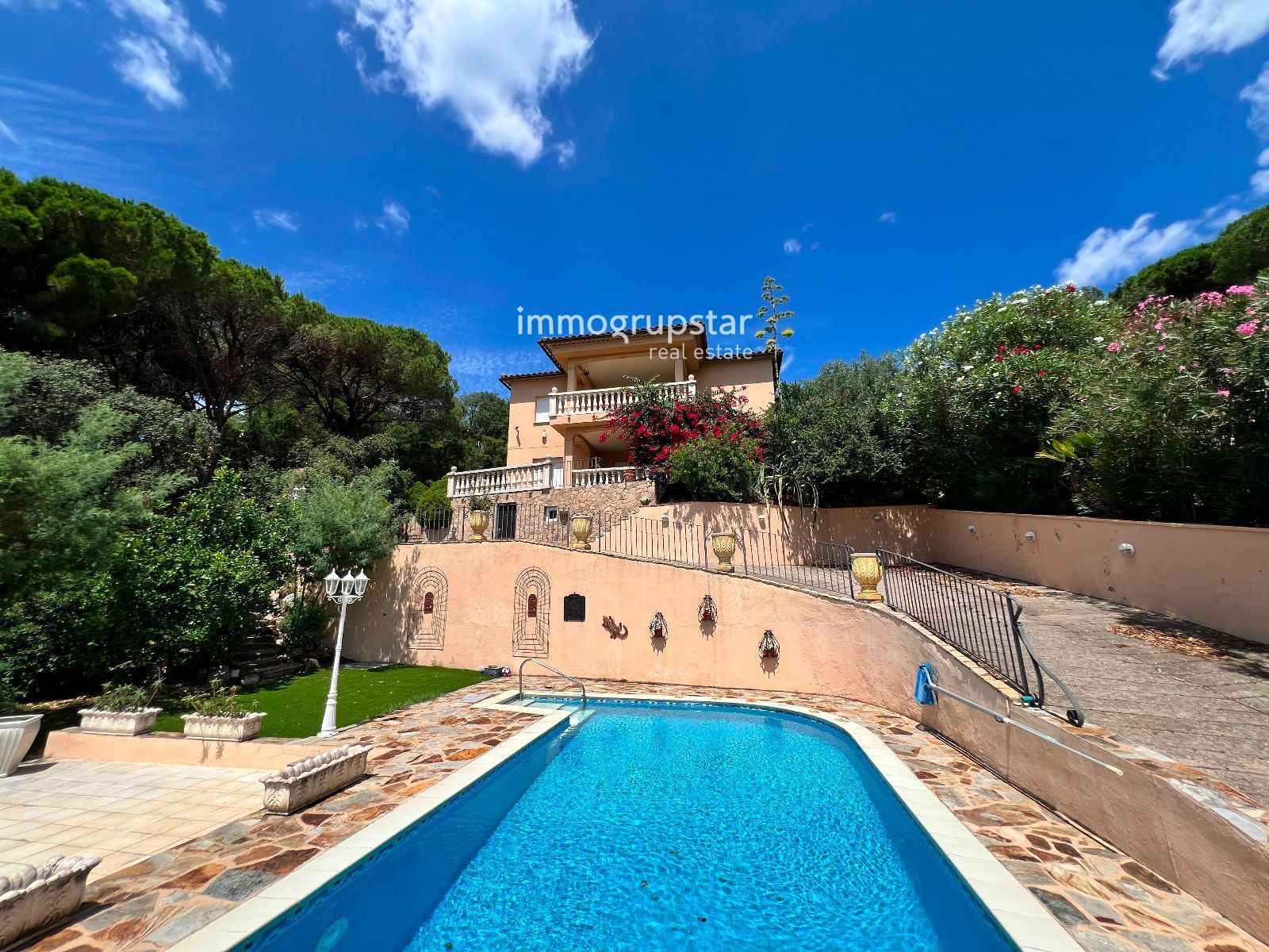 Exterior view of Houses for sale in Santa Cristina d'Aro  with Heating, Terrace and Storage room