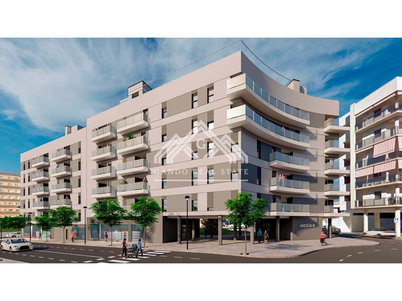 Vista exterior de Pis en venda en  Huelva Capital amb Aire condicionat, Calefacció i Terrassa