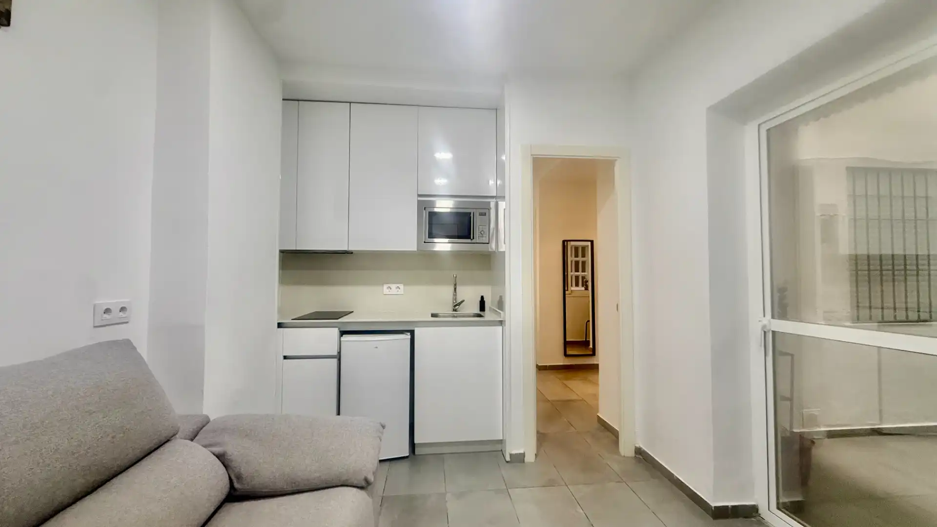 Cocina de Planta baja en venta en  Cádiz Capital con Aire acondicionado, Amueblado y Lavadora
