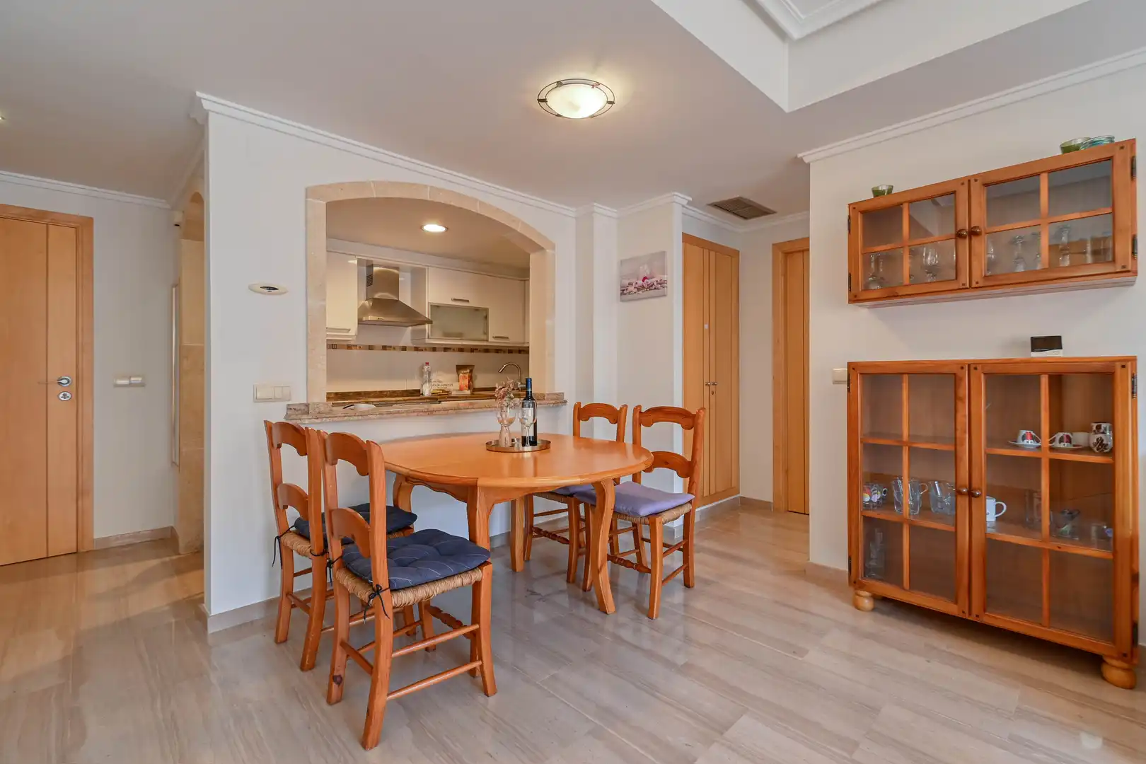 Dining room of Apartments for sale in Jávea / Xàbia  with Air Conditioner, Terrace and Community pool