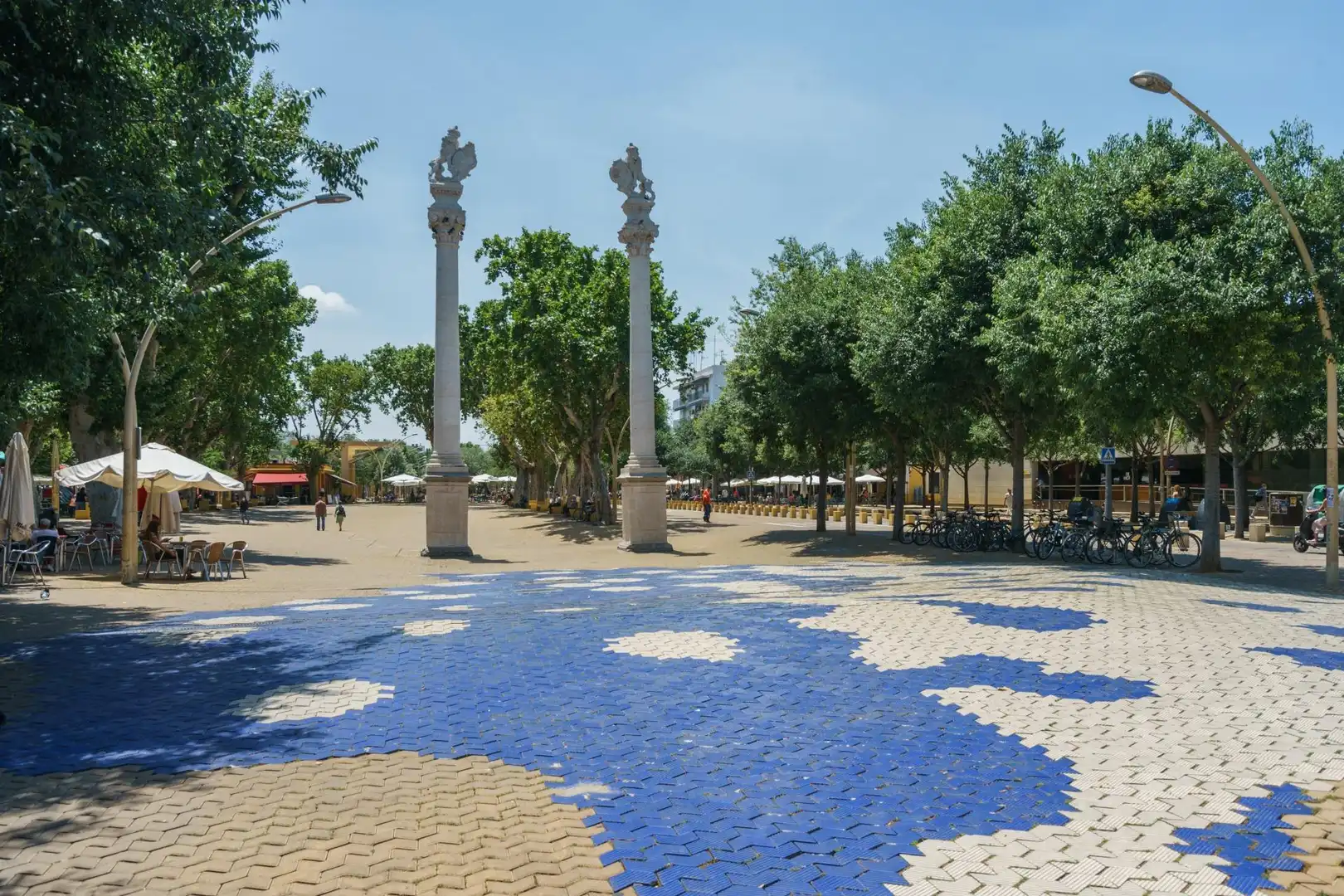 Vista exterior de Piso en venta en Sevilla