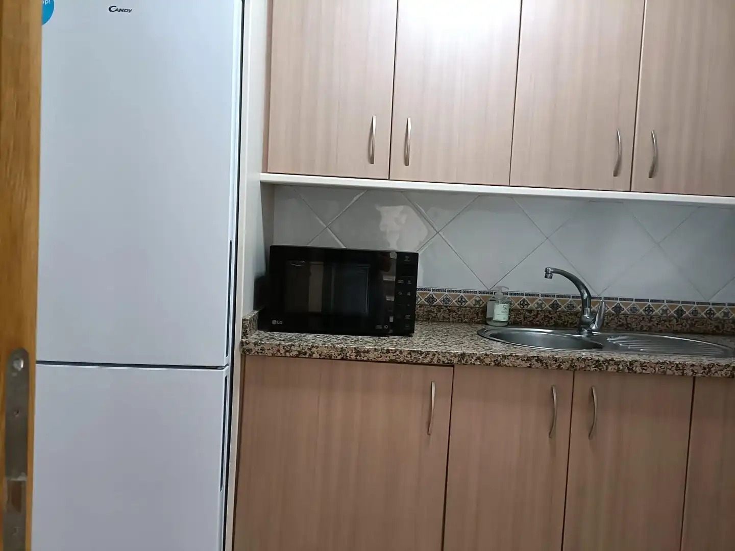 Kitchen of Flat for rent in Roquetas de Mar  with Terrace, Furnished and Community pool