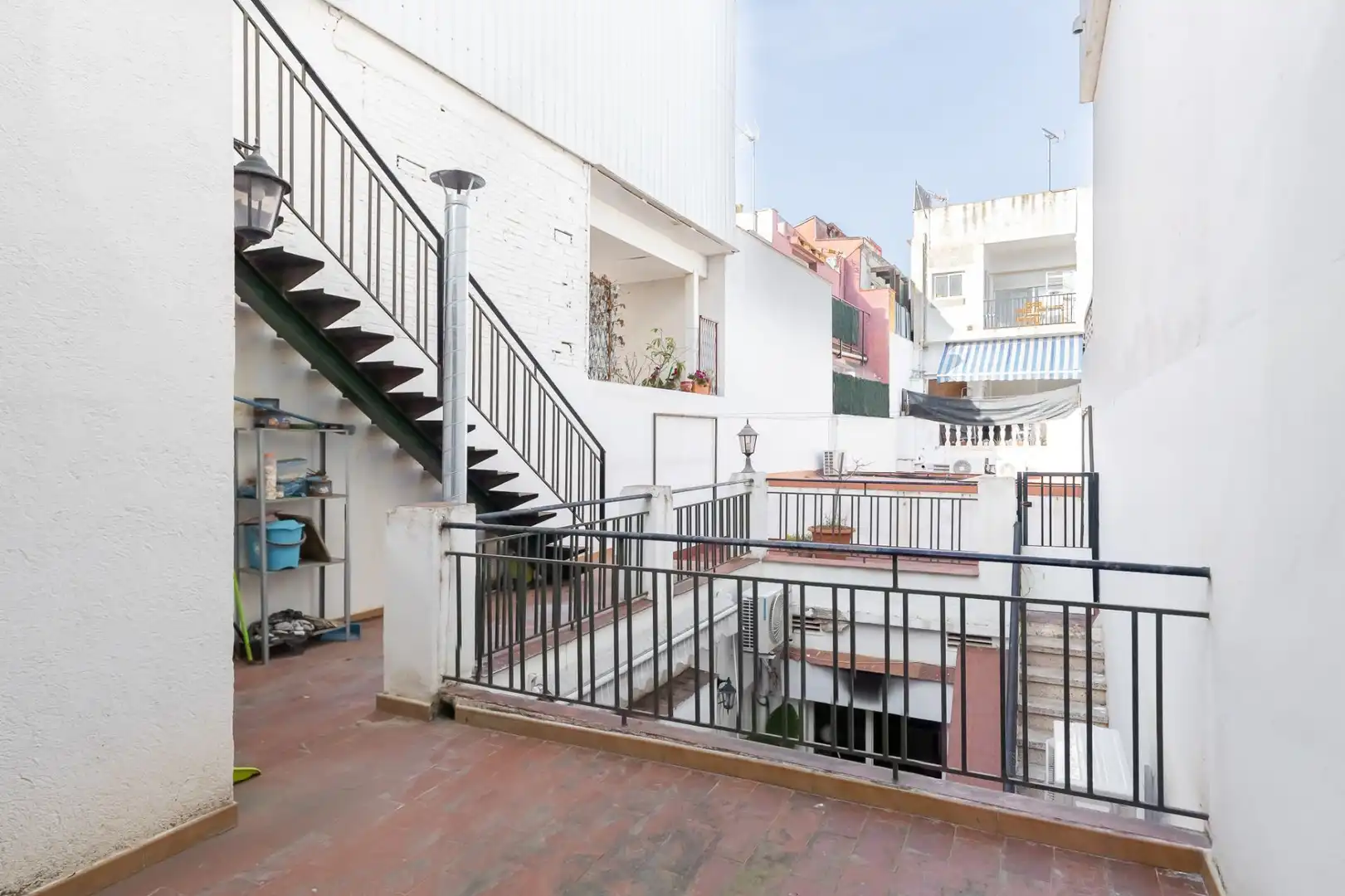 Balcony of Flat for sale in Badalona  with Terrace