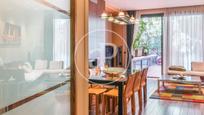 Dining room of Single-family semi-detached for sale in  Barcelona Capital  with Air Conditioner, Heating and Private garden