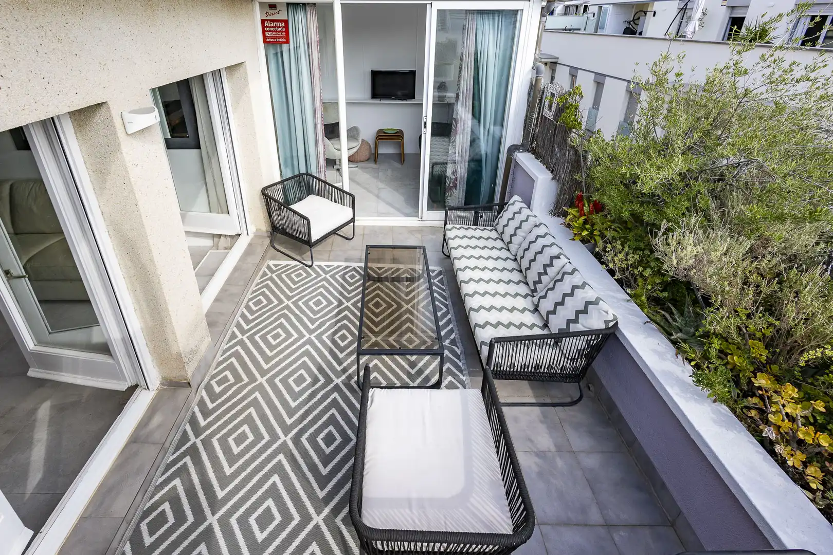 Terrassa de Àtic de lloguer en Sitges amb Aire condicionat, Calefacció i Terrassa