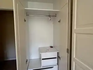 Bedroom of Flat for rent in Madrid  with Air Conditioner, Heating and Parquet flooring