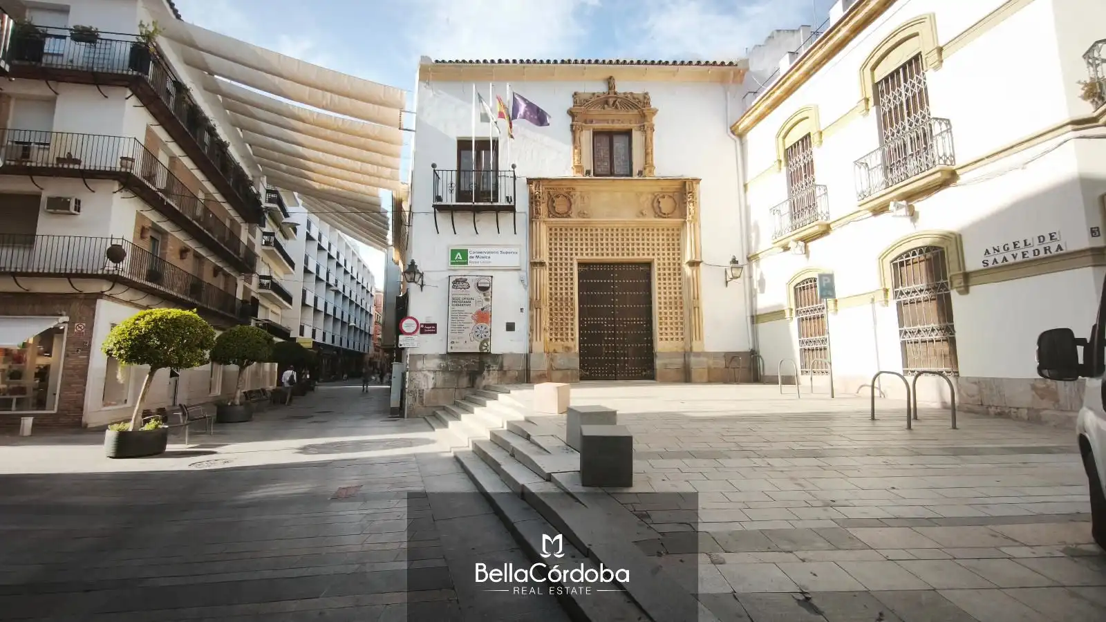 Vista exterior de Pis en venda en Córdoba amb Aire condicionat, Calefacció i Moblat