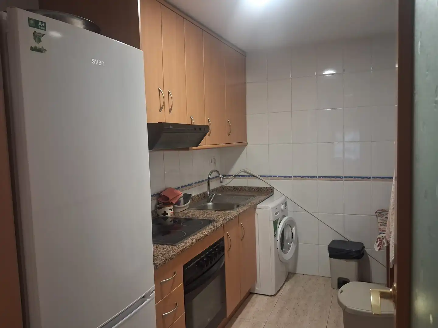 Cocina de Piso de alquiler en Benicarló con Aire acondicionado, Terraza y Piscina