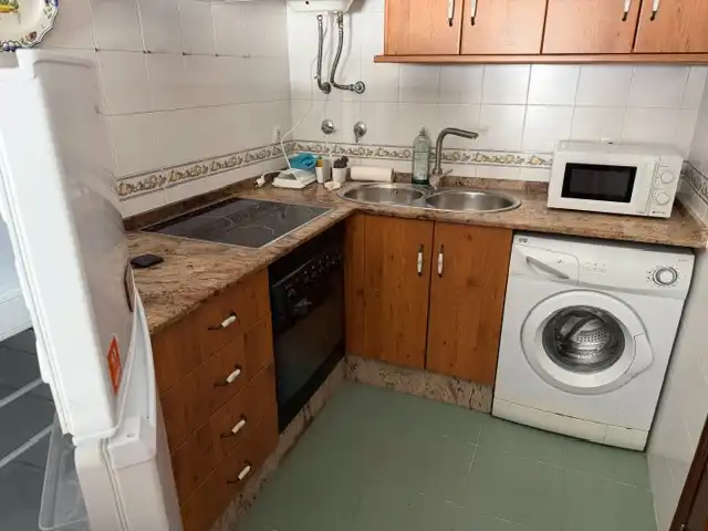 Kitchen of Flat for sale in Vejer de la Frontera  with Furnished