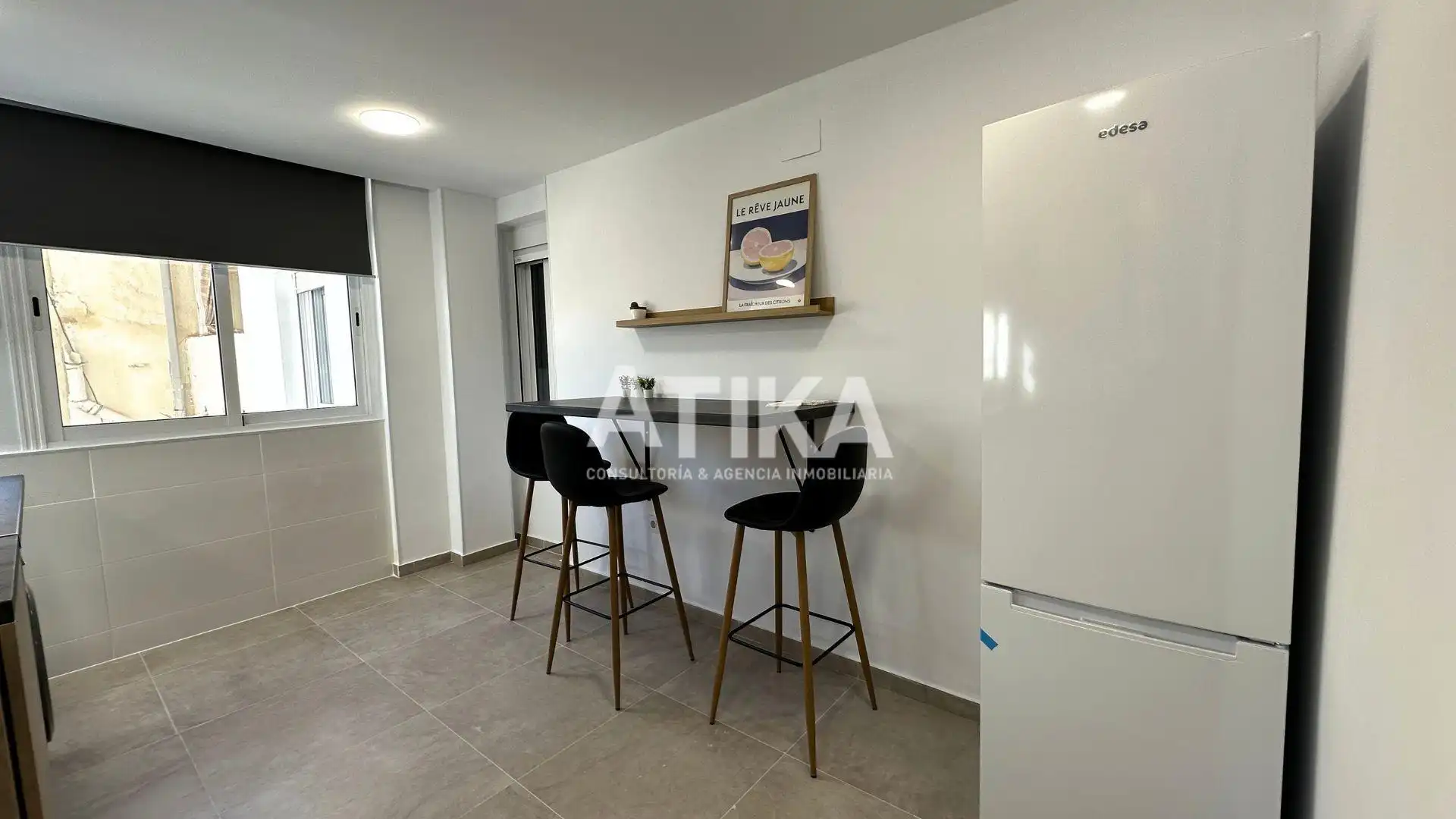 Cocina de Piso en venta en Albaida con Parquet, Trastero y Amueblado