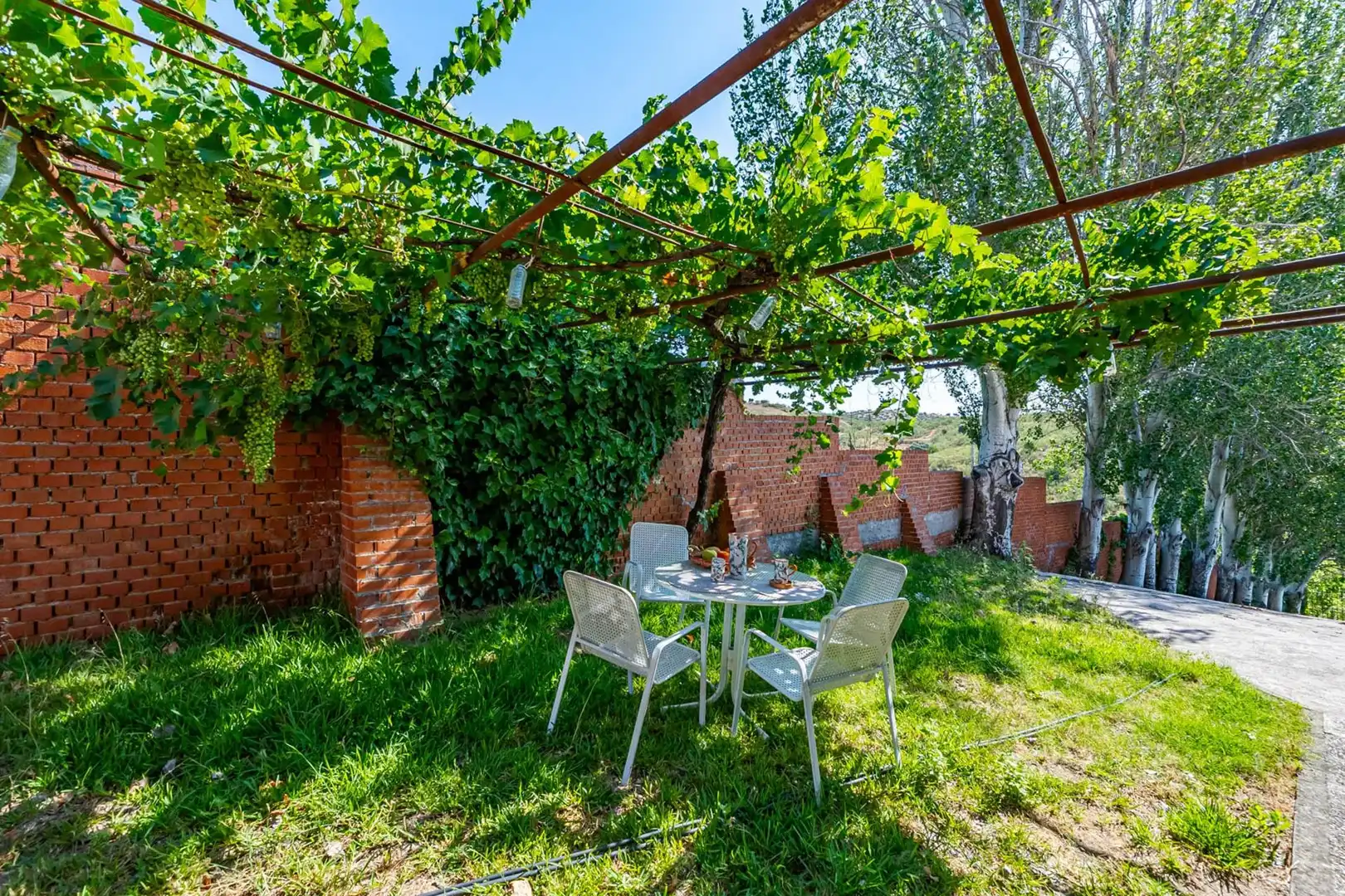 Terraza de Casa o chalet en venta en Mesegar de Tajo con Piscina y Amueblado
