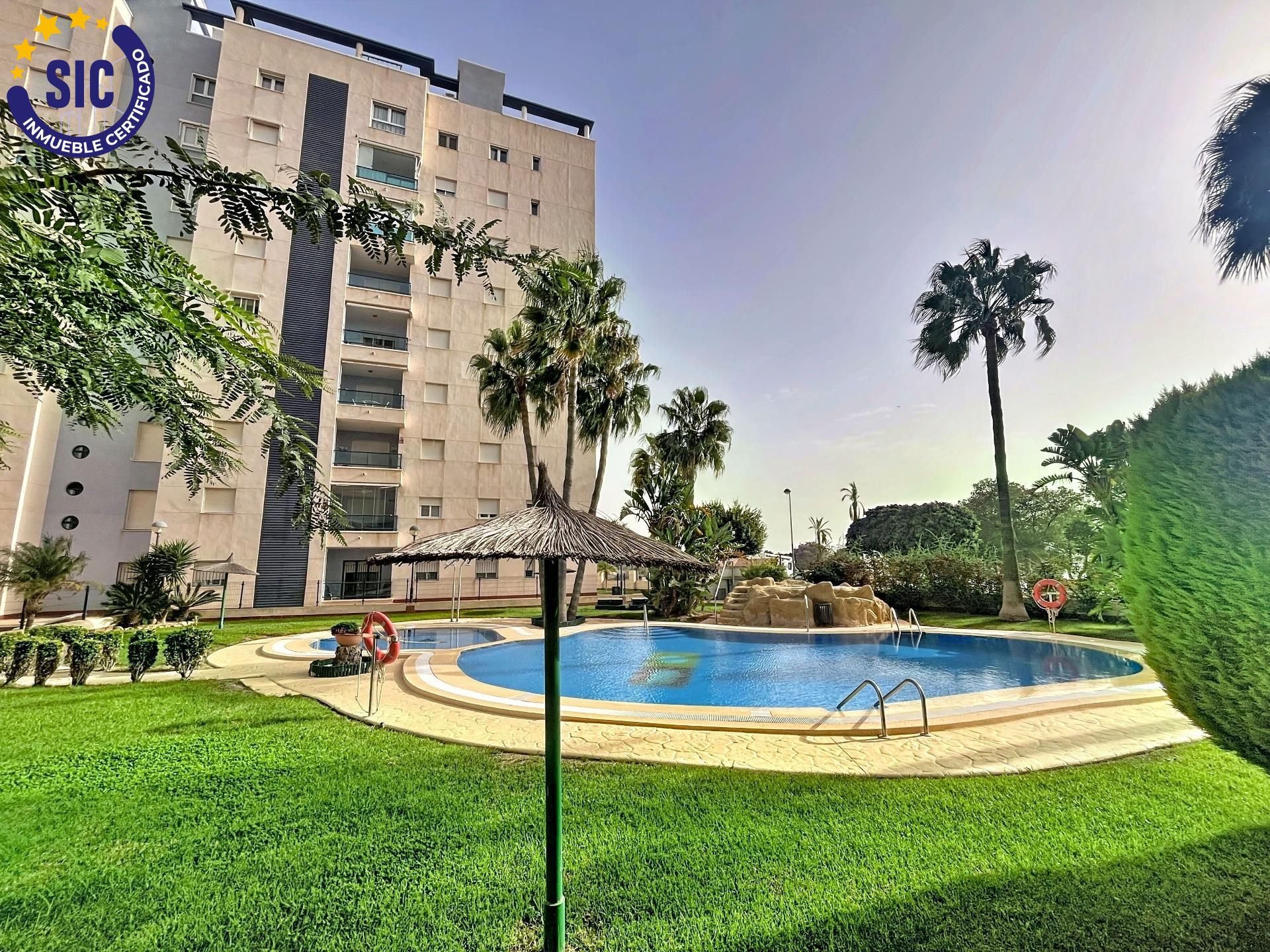 Swimming pool of Apartment for sale in Villajoyosa / La Vila Joiosa  with Heating, Private garden and Terrace