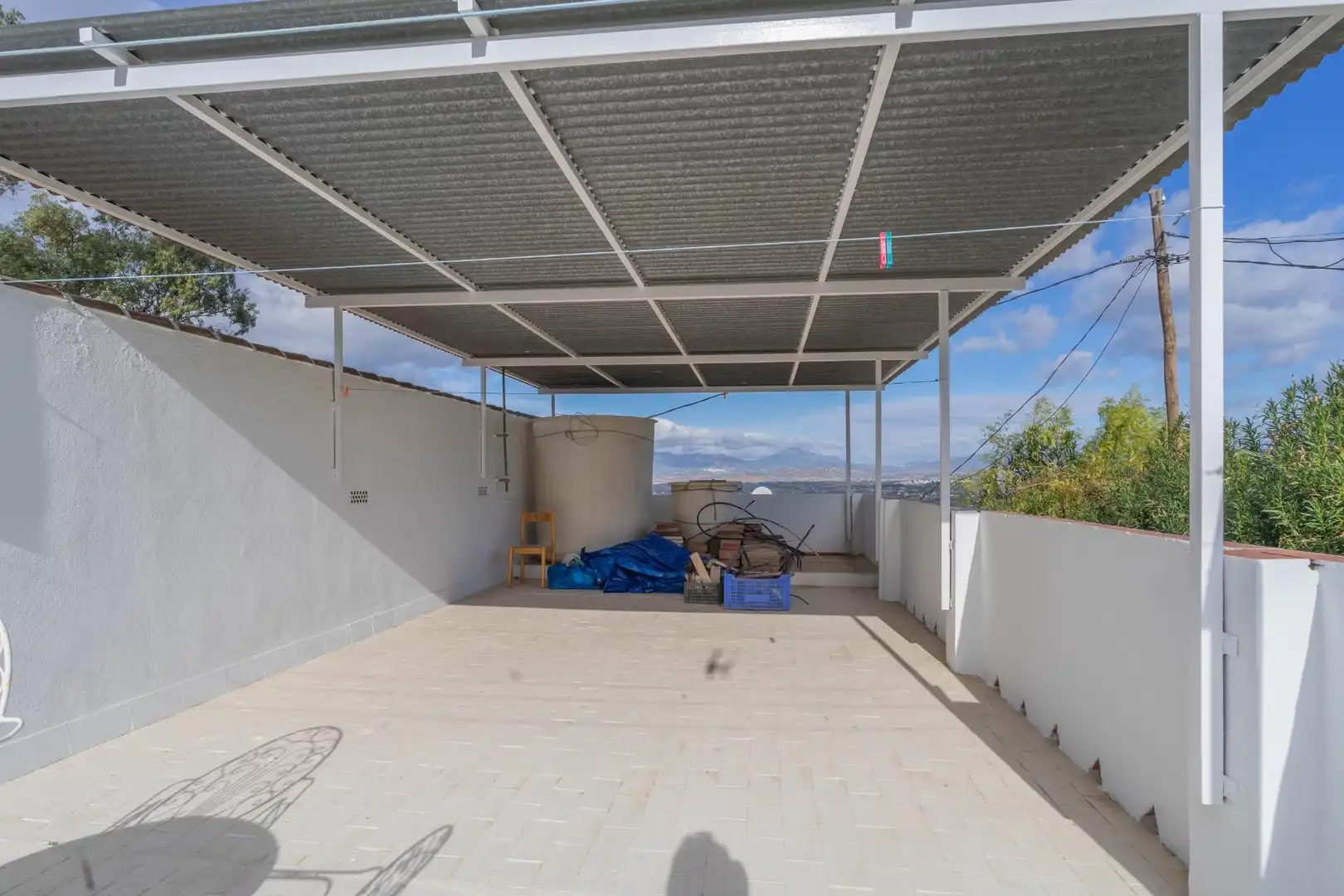 Terraza de Casa o chalet de alquiler en Alhaurín El Grande con Jardín privado, Terraza y Amueblado
