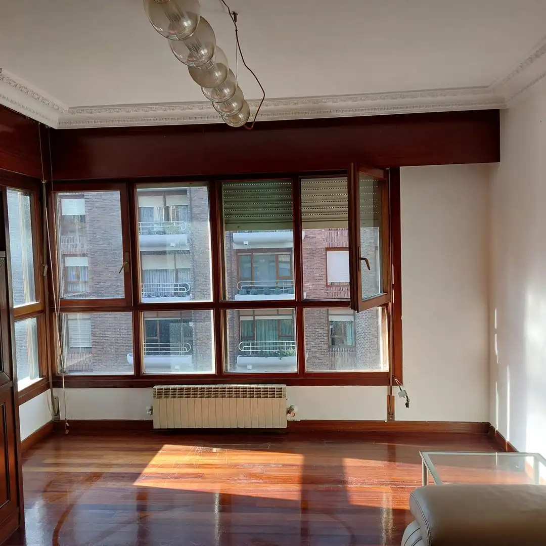 Terraza de Piso de alquiler en Santander con Calefacción y Amueblado