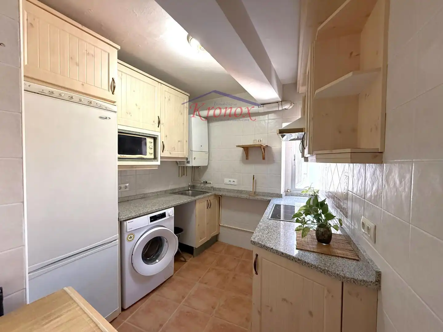 Kitchen of Flat for sale in Madrid  with Air Conditioner, Heating and Terrace