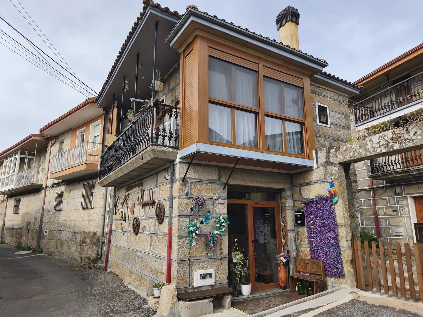 Vista exterior de Casa o chalet en venta en Baños de Molgas con Aire acondicionado, Trastero y Balcón