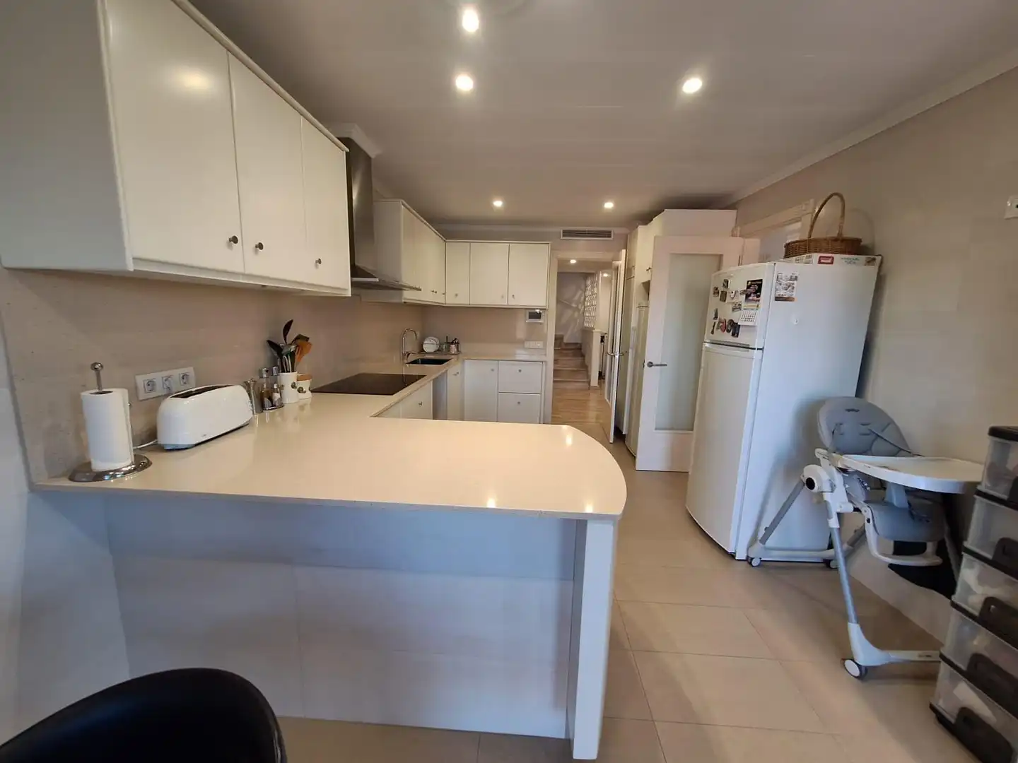 Cocina de Casa o chalet en venta en Castellar del Vallès con Jardín privado, Terraza y Trastero