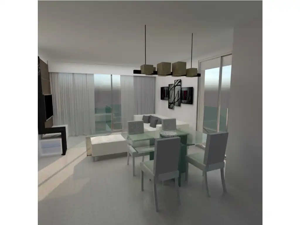 Comedor de Apartamento en venta en Finestrat con Jardín privado y Piscina
