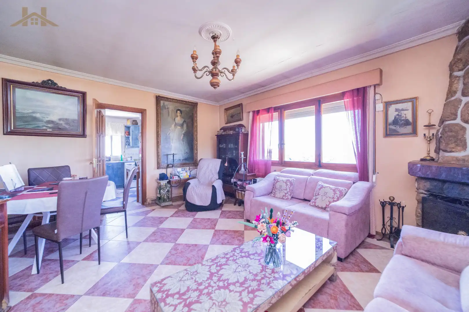 Sala de estar de Casa o chalet en venta en Valdemorillo con Calefacción, Jardín privado y Terraza