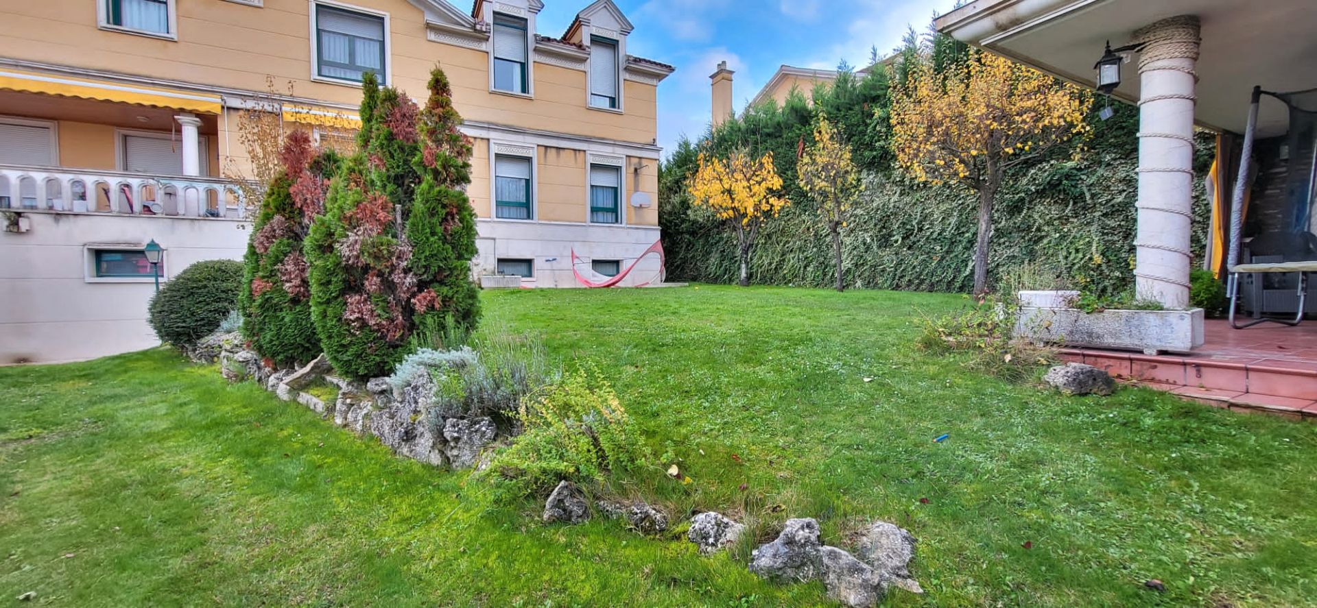Garden of House or chalet for sale in Valladolid Capital  with Private garden, Parquet flooring and Terrace
