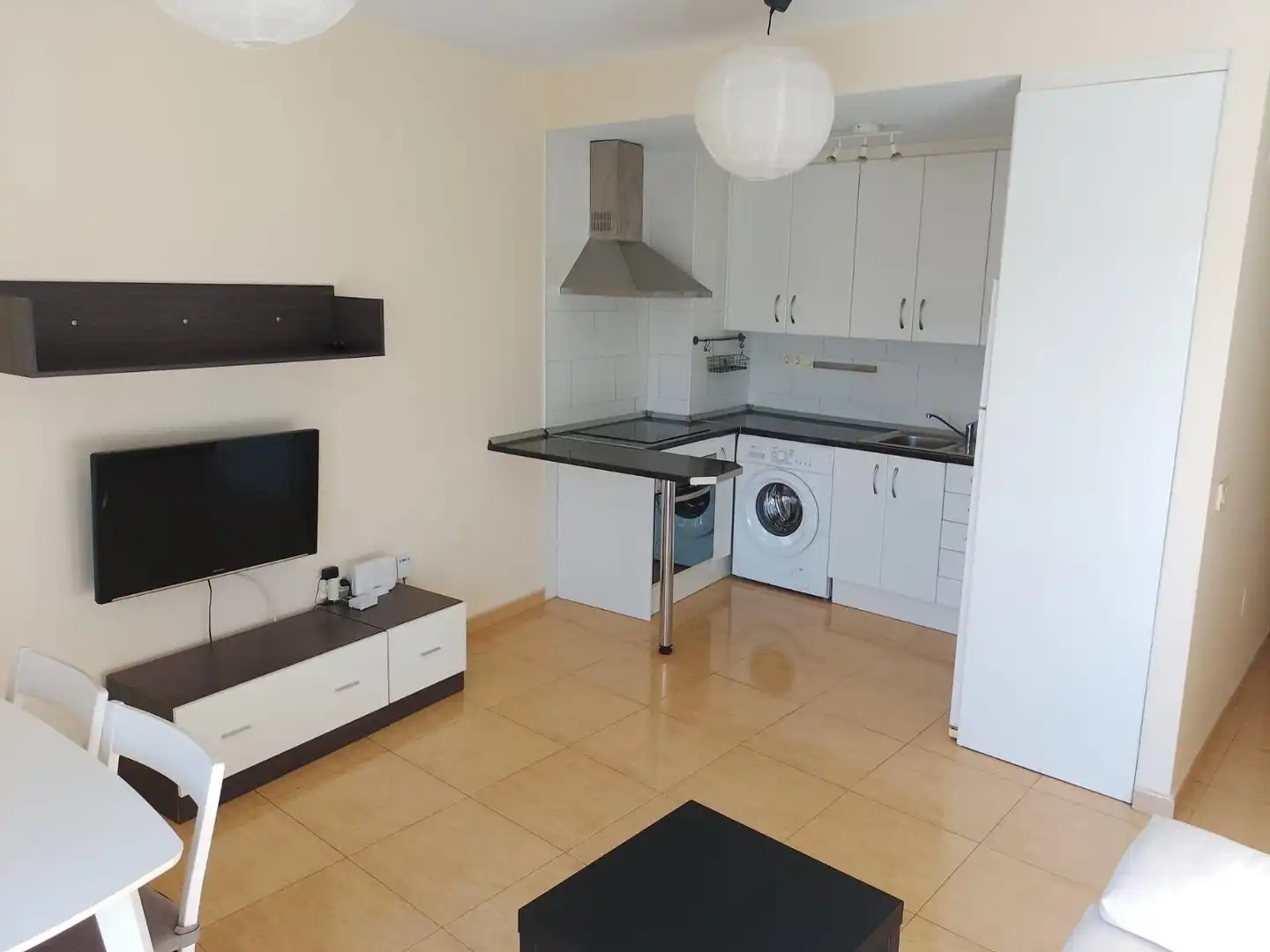 Cuina de Apartament en venda en  Murcia Capital amb Aire condicionat, Jardí privat i Terrassa