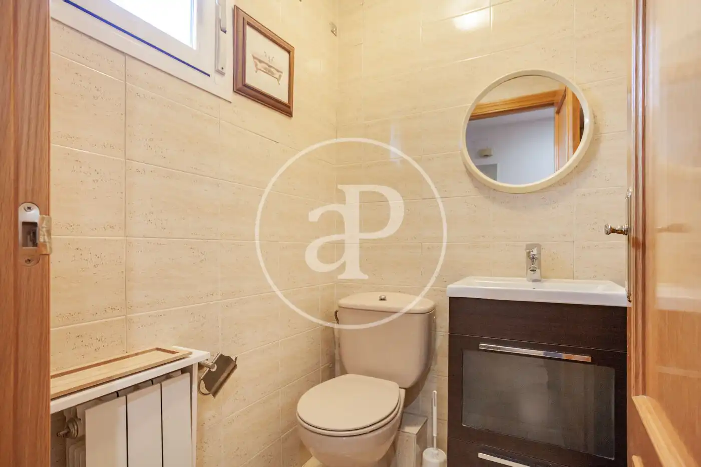 Bathroom of Houses for rent in Madrid  with Air Conditioner, Heating and Private garden