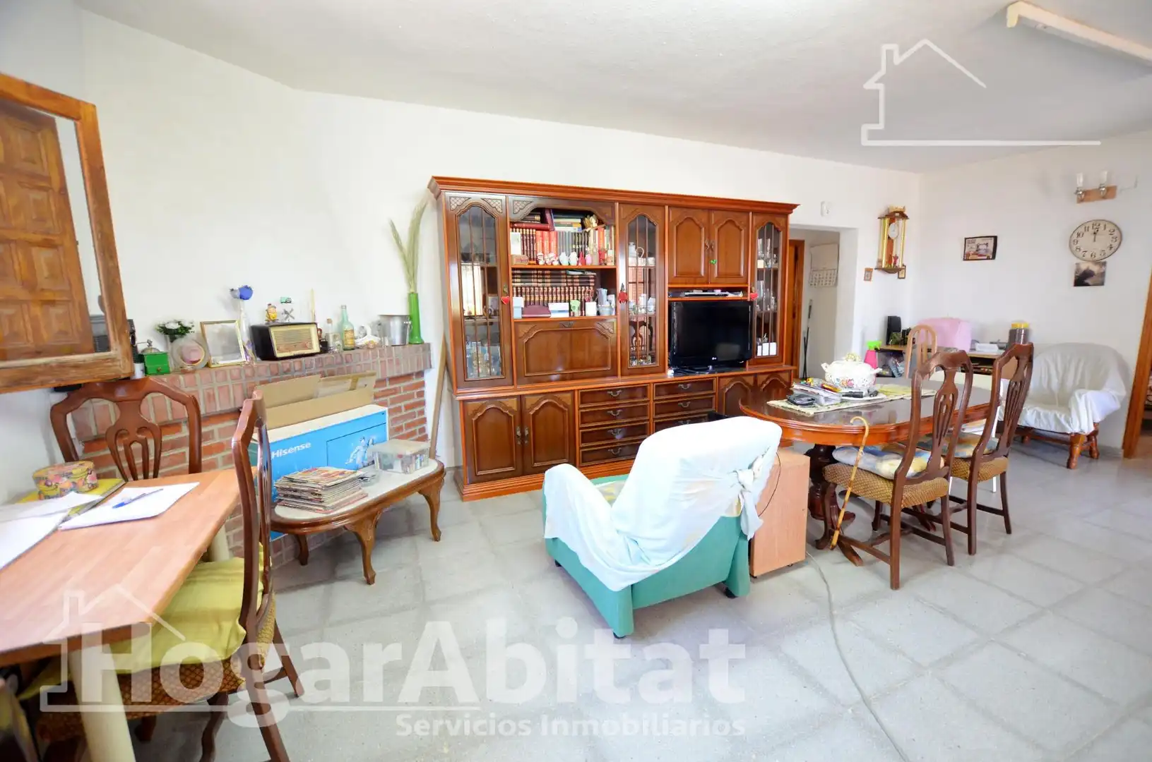 Sala d'estar de Casa o xalet en venda en Alicante / Alacant amb Aire condicionat, Calefacció i Jardí privat