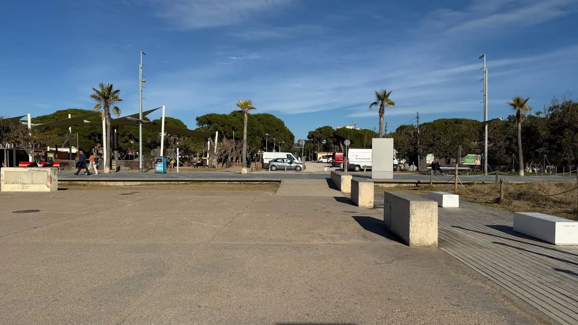 Parkplatz von Wohnungen zum Verkauf in Castelldefels mit Terrasse