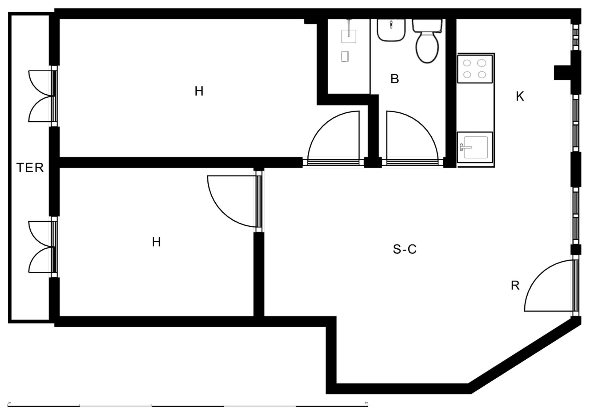Flat to rent in  Madrid Capital  with Oven and Pets allowed