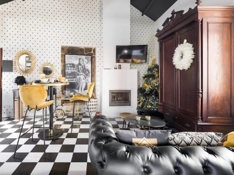 Living room of Detached homes for sale in Corcubión, A Coruña