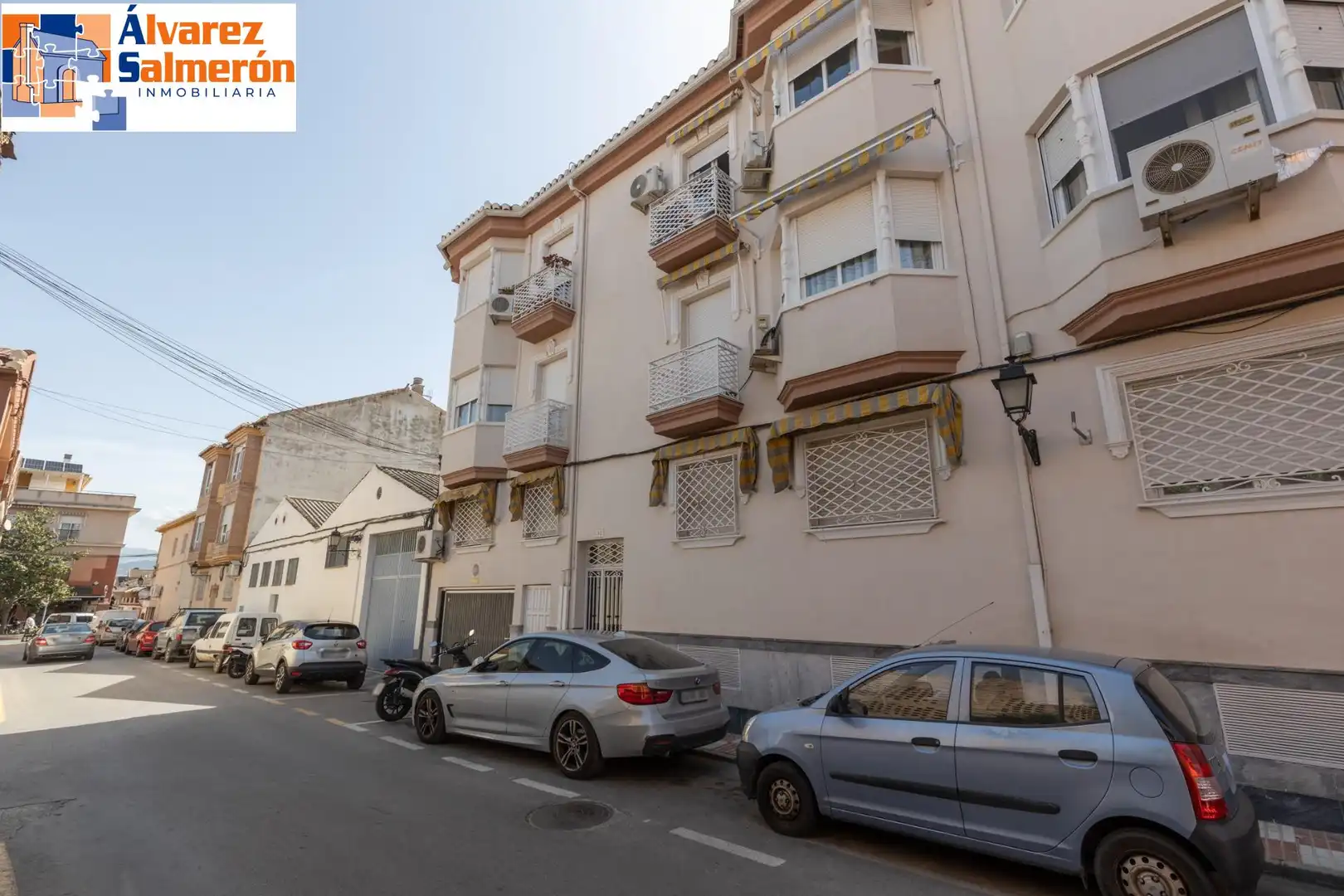 Exterior view of Flat for sale in Armilla  with Air Conditioner