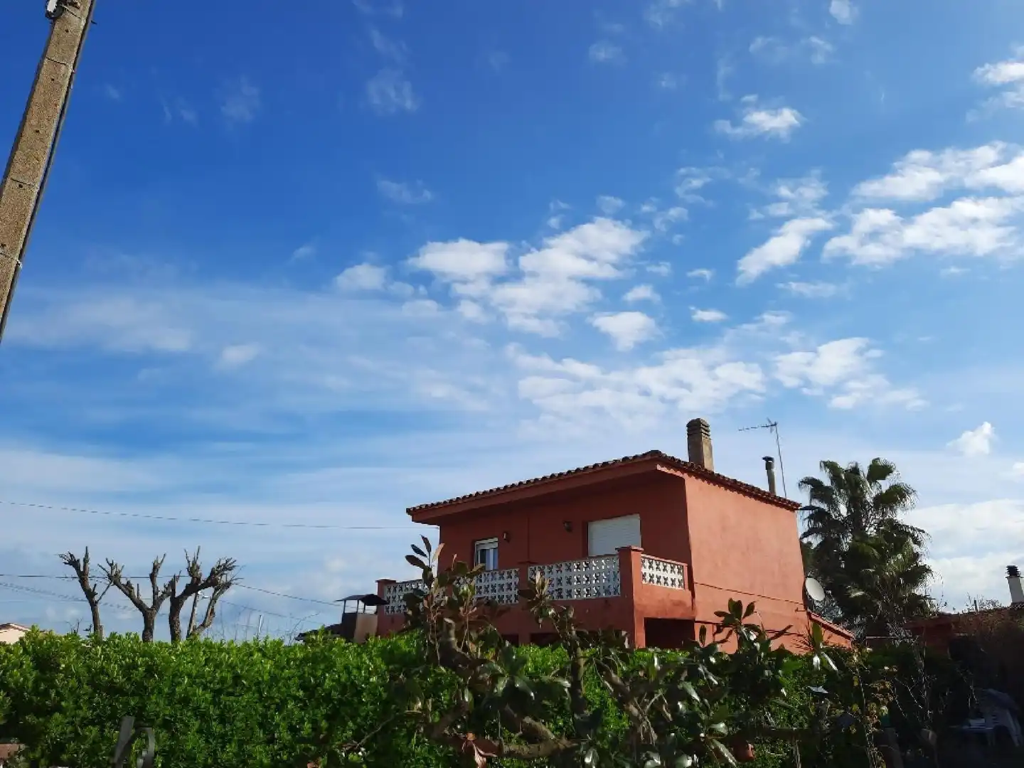 Vista exterior de Casa o chalet en venta en Llagostera con Jardín privado y Piscina comunitaria